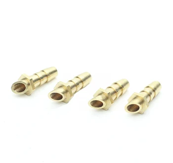 

4PCS/LOT Oblique Water Nozzle Copper Bottom Inlet Mouth Wiper Diameter 5.5mm Spare Parts for RC Boat Model