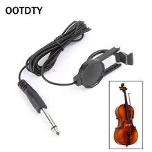 OOTDTY клип-на звукосниматель для акустической гитары мандолин бузуки скрипки банджо укулеле lute