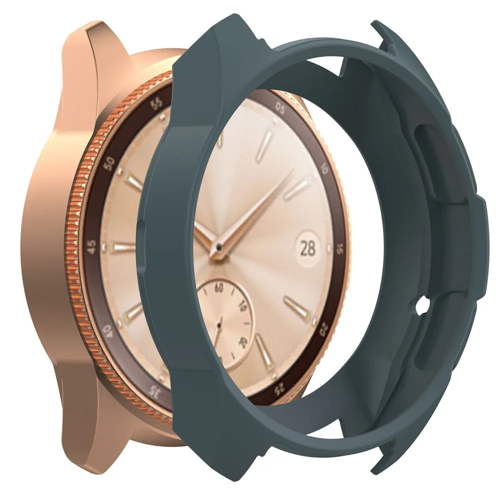 

For Samsung Galaxy Watch Silicone Watch Protector Bumper Case Accessory 42mm 46mm Replace Universal Tool