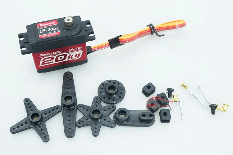 1PC PowerHD LF 20MG 20KG Digital Servo Large Torque Metal Gear Servos