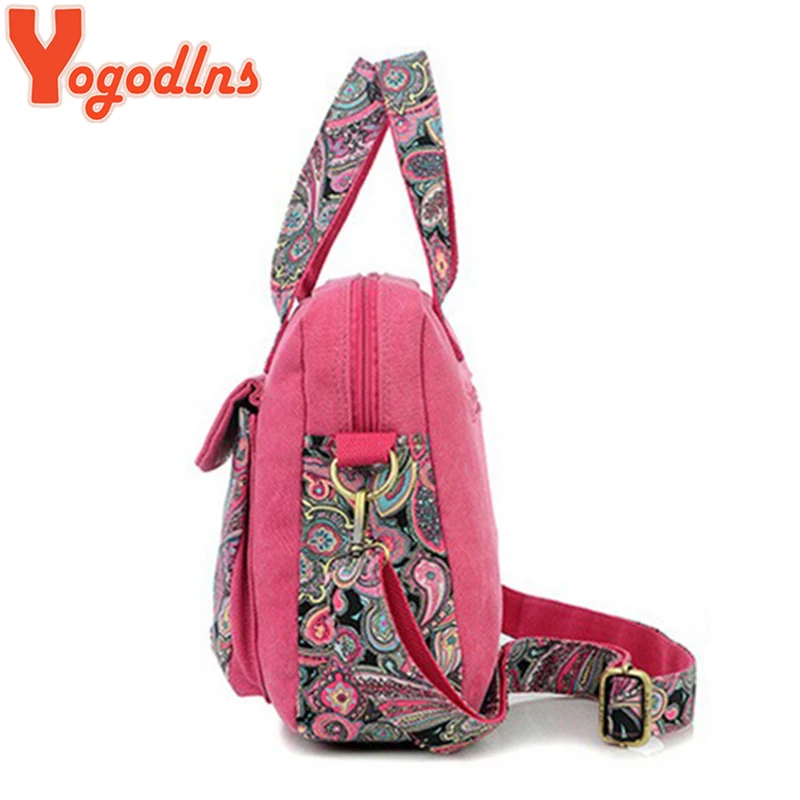 Yogodlns 2019 جديد ريترو المرأة حقيبة قماش كيس زهور المرأة حقيبة ساع الأزياء الكتف Crossbody حقيبة بولسا الأنثوية Yogodlns 2019 جديد ريترو المرأة حقيبة قماش كيس زهور المرأة حقيبة ساع الأزياء الكتف Crossbody حقيبة بولسا الأنثوية
