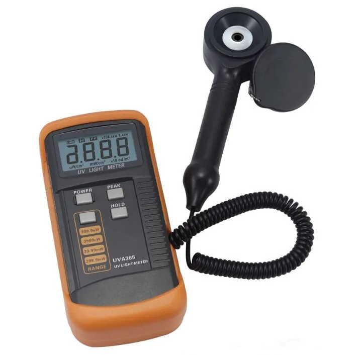 400m W/cm UV Light Meter UVA&UVB LSI circuit Tester Data Peak Hold UV