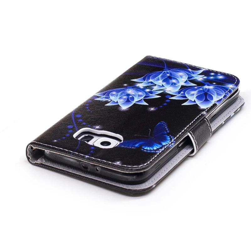 Модный Цветной кожаный чехол с откидной крышкой для samsung Galaxy S9 S8 плюс J1 J5 J3 J7 A3 A5 A7 A520F чехол Защитный чехол для телефона