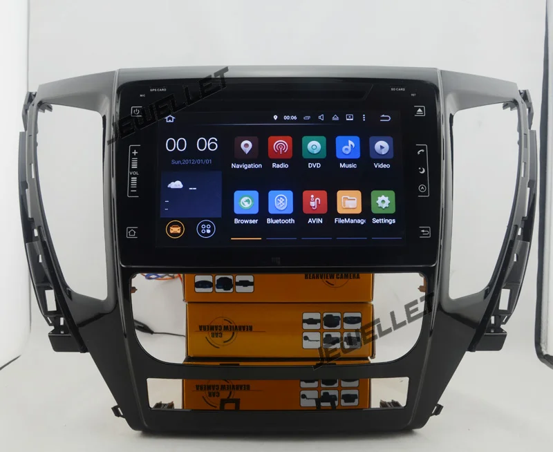

Octa core Android 9.0 Car DVD GPS radio Navigation for Mitsubishi Pajero Sport Montero Sport 2016-2017 with Auto A/C only