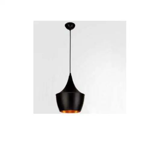 Черная/белая/Золотая подвеска ABC свет(высокий, толстый и широкий) том музыкальный инструмент подвесной светильник для ресторана лампа xu - Цвет корпуса: Black b