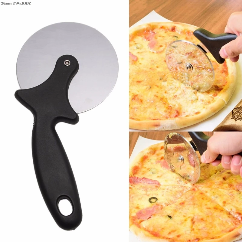 Stainless Steel Pizza Slicers Nonstick Pastry Pizza Cutter Wheel Slicer