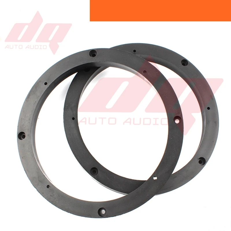 

2PCs Universal 6.5inch Car Speaker Spacer with Refitting Kit Audio Mat Plates Bracket Holder Installation Pad Widening thickened