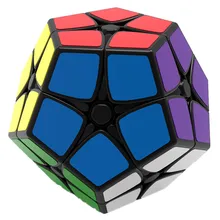 2X2 Megaminx Brain Teaser Magic Cube Speed Twisty Puzzle Toy – Black