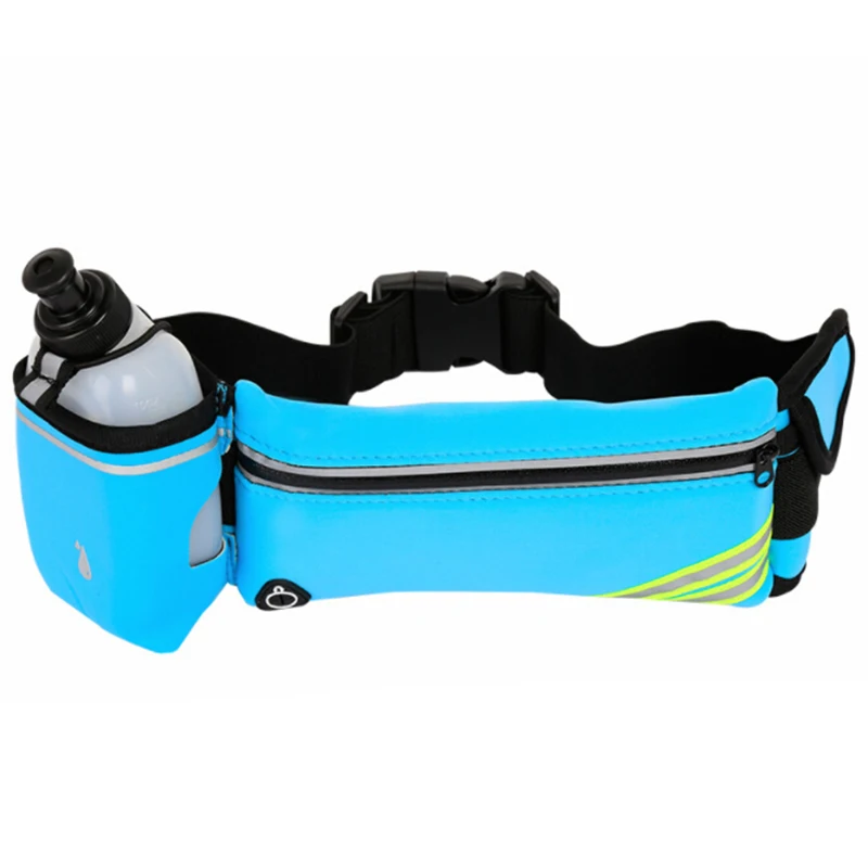 Waterproof Running Hydration Belt Bags Reflective Outdoor Sport Hip