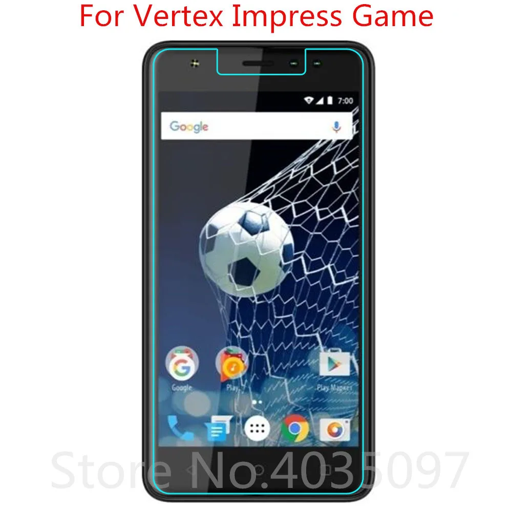 

2.5D 9H Premium Tempered Glass For Vertex Impress Game Screen Protector Toughened protective film For Vertex Impress Game Glass