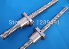 1pc SFU2005 ball screw L350mm +1pc 2005 ball nut without end machined CNC parts tbi 1605 c7 600mm ballscrew with sci1605 without flange ball nut end machined for cnc diy kit sci