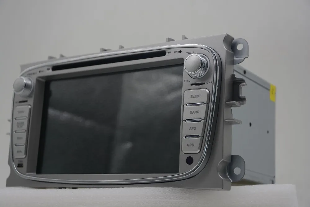 Sale 2 Din Android 8.01 Quad Core HD 1024*600 Car DVD Player for Ford Focus Mondeo S-Max Cmax Galaxy car Audio Radio Stereo Head Unit 7