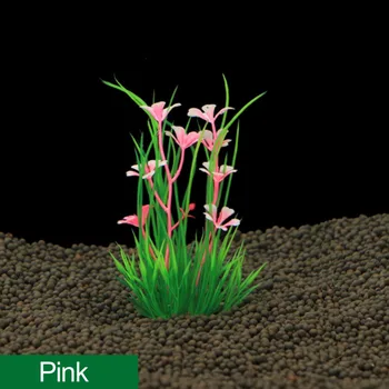 

NEW Design 13cm Artificial Plastic Aquarium Plants Grass For Aquarium Background Fish Tank Aquarium Ornament decoration