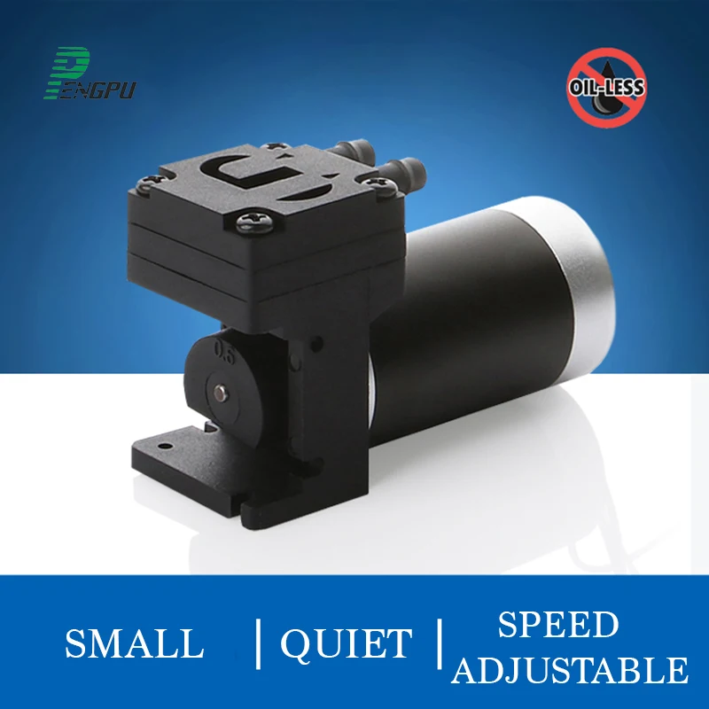 

12V/24V EPDM Diaphragm Electrical PWM Speed Adjustable Micro Vacuum Pump Miniature Air Pump 12 Voltage OEM Gas Sampling Pumps