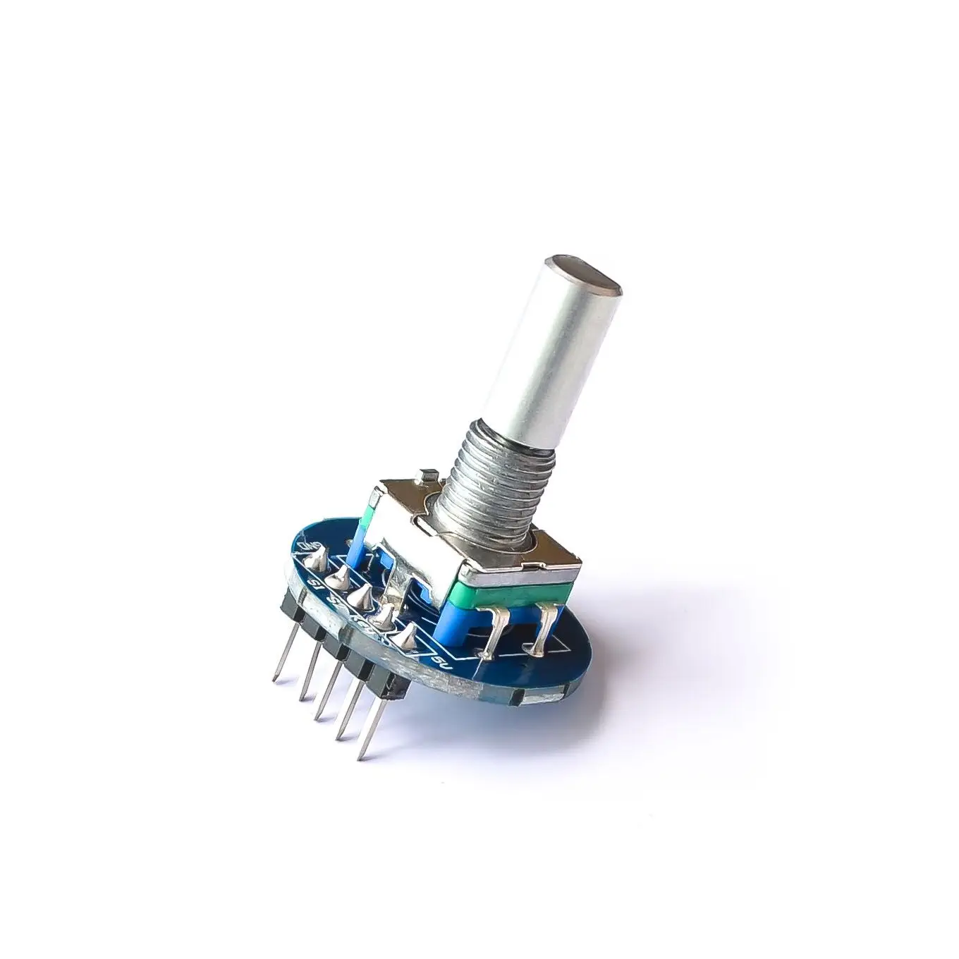 

Rotary Encoder Module for Arduino Brick Sensor Development Round Audio Rotating Potentiometer Knob Cap EC11