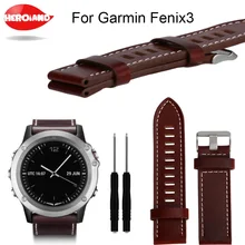 Горячая Распродажа, роскошный кожаный ремешок для часов, сменный ремешок для часов с инструментами, браслет-браслет для Garmin Fenix 3, ремешок для наручных часов