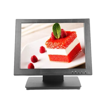 

ComPOS high quality 15 inch touch screen monitor metal vertical base monitor stand for department store