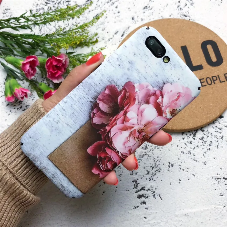 COQUEN ShockproofLuxuryFloralNoctilucentPC Case For iphone 6 5 5S SE 6 6S 8 7 Plus X Xs Max Xr Cases For iphone 6 Case Cute  (3)