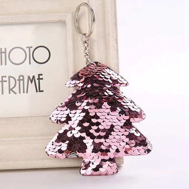 1 Pcs Cute Sequin Cactus Sequins Christmas Tree Key Chain Keychain Women Handbag Car Keyring Gift 1 Pcs Cute Sequin Cactus Sequins Christmas Tree Key Chain Keychain Women Handbag Car Keyring Gift
