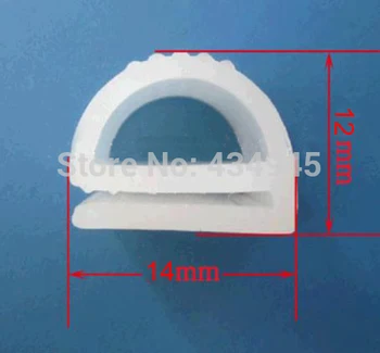 

14x12mm E article silicone bar. heat-resistant e The oven sealing strip Rubber Seal strip