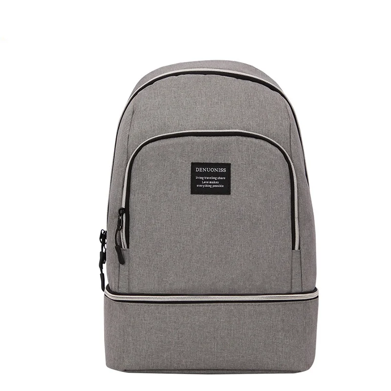 

DENUONISS Brand Creative Insulation Bag Fashion Korean Version Cooler Bag Removeable Two Layers Cooler Backpack