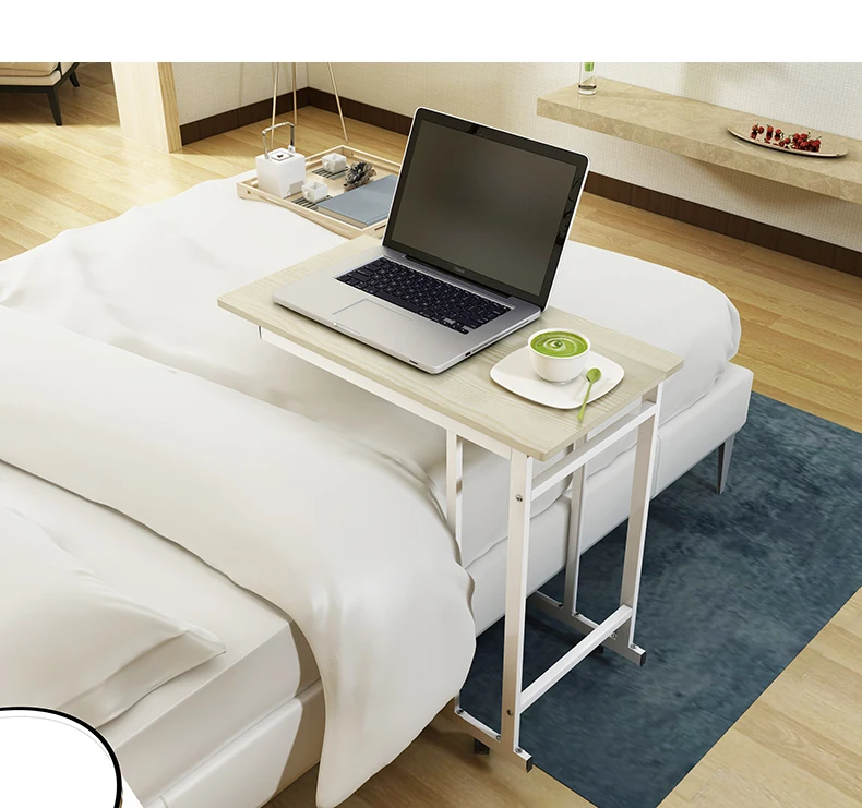 

Simple bed mobile notebook computer desk contracted home secretary mobile nursing table