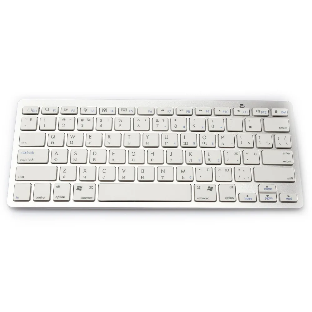 

Wireless Bluetooth Keyboard English Russian Hebrew Language For Apple iPad 2 3 4 /Air/Air2/Pro9.7 PC Tablet Smartphone