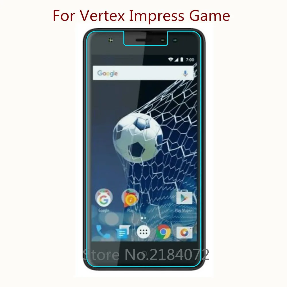 9H 2.5D Защитное стекло для экрана Vertex Impress Game закаленное стекло для смартфона Защитная пленка для экрана