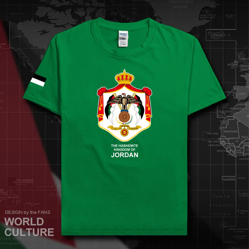 Jordan Мужская футболка 2018 с национальной символикой 100% хлопок тройники кантри