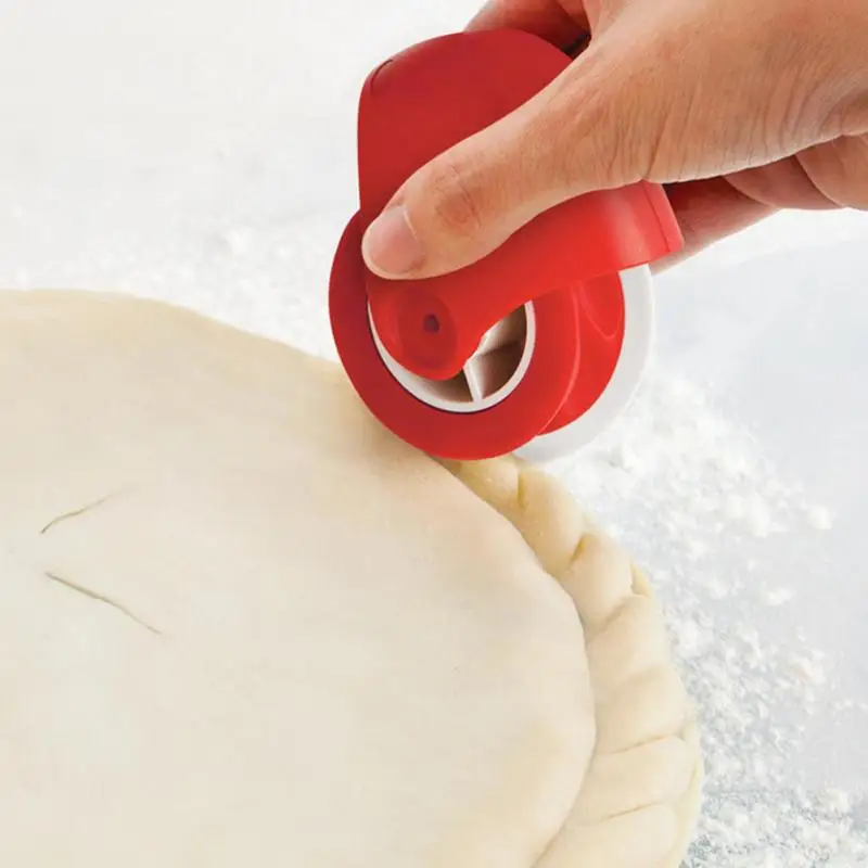 

Plastic Durable Accessories Supplies Lattice Noodle Cutting Dough Cutter Docker Spaghetti Maker Kitchen Roller Cooking Bakeware