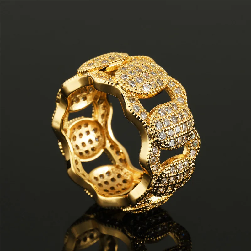 AAA Quality Cubic Zirconia Micro Pave Rhinestone Rock Iced Out Bling