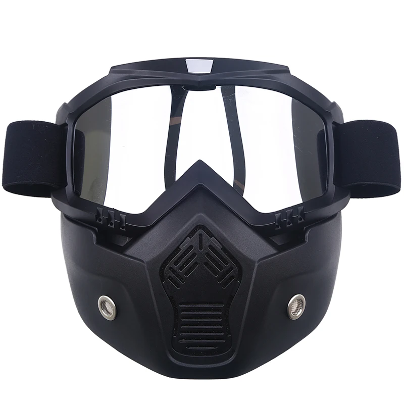 Prix pour Moto visage masque masque anti-poussière et amovible motocross lunettes & bouche filtre pour café racer modulaire open face moto vintage casques Prix pour Moto visage masque masque anti-poussière et amovible motocross lunettes & bouche filtre pour café racer modulaire open face moto vintage casques