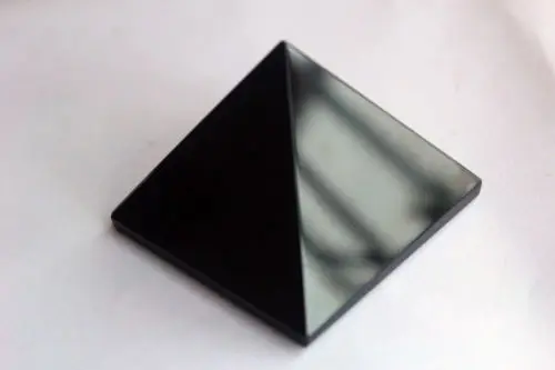 

5cm natural obsidian QUARTZ CRYSTAL PYRAMID Points HEALING