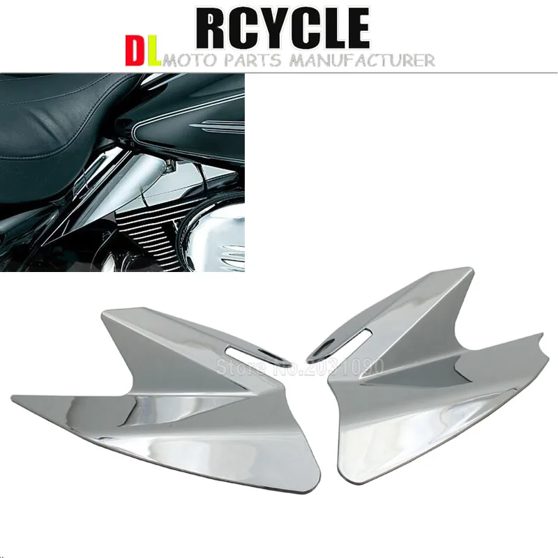 

Saddle Shield Heat Deflector Air Heat Deflector For Harley Electra Glides Road Glides Road Kings 1997-2007 Car-Styling