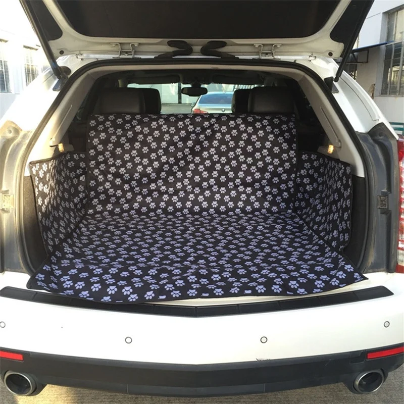 

Dog Seat Cover SUV Car Trunk Mat Pet Barrier Protect Car Floor From Pet Nail Scratches