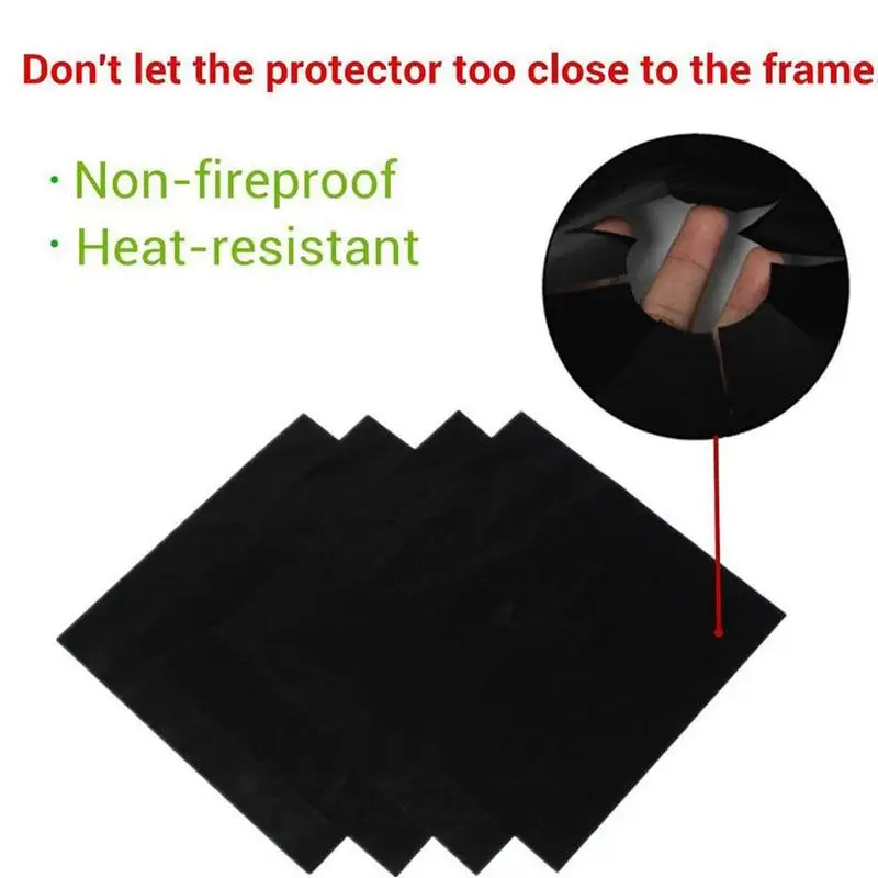 4 шт./компл. газовая плита с защитой от проколов многоразовая газовая плита Плита защитные крышки Одиночная газовая горелка плита протектор Кухня инструменты