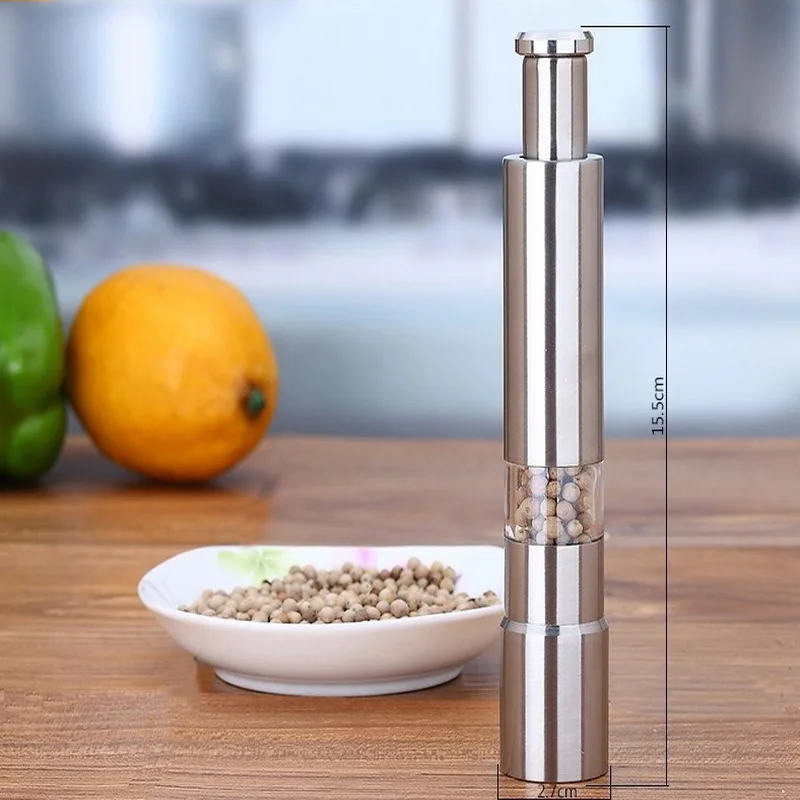 Manually Stainless Steel Pepper Grinder 4