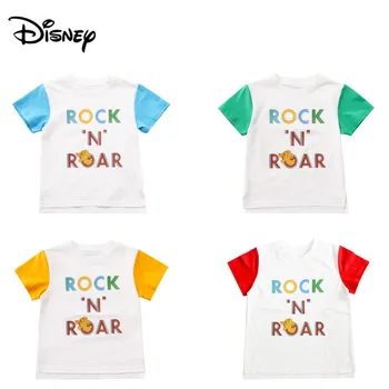 

Disney Lion King Children's T-Shirt Summer Boys Short Sleeve Print Comfortable Children's T-Shirt