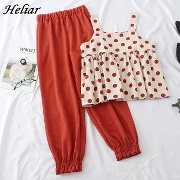 

Heliar 2019 Spring Women Two Piece Suit Women Playsuits Elegant women two piece outfits For women two piece set conjuntos