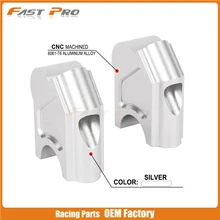 CNC Заготовка руль Fat стойки для руля Крепление Адаптер зажима для Benelli TRK 502 16 17
