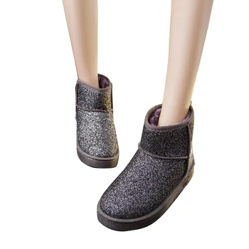 

Nice Tideway Autumn Winter Women Warm Snow Boots Fashion Women Shoes Flat Platform Heels Warm Winter Boots BT66