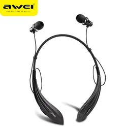 AWEI A810BL Bluetooth наушники Беспроводной наушники с отличной низкой звуковой частотой Спорт гарнитура с лентой на шею Audifonos kulakl k Bluetooth V4.1 шлем