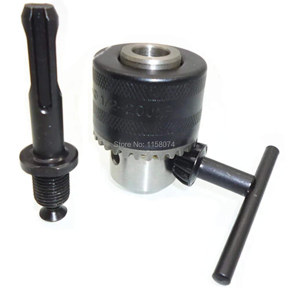 1/2" Hammer Drills Sds Plus Adapter Converter Adpator Drill Key Chuck 1
