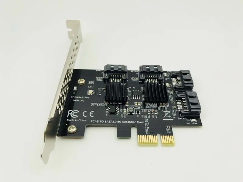 4 портовый адаптер SATA PCIE на PCI Express SATA3.0 6G плата расширения контроллера IPFS|Платы