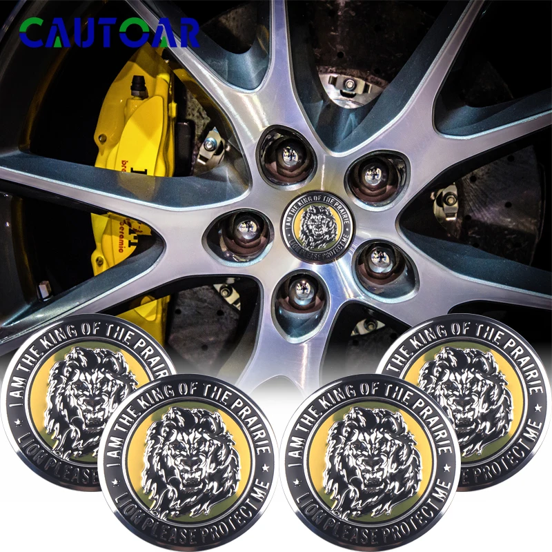 4pcs 56mm Wheel Badge Center Hub Sticker Hub Cap Stickers For VW Volkswagen R