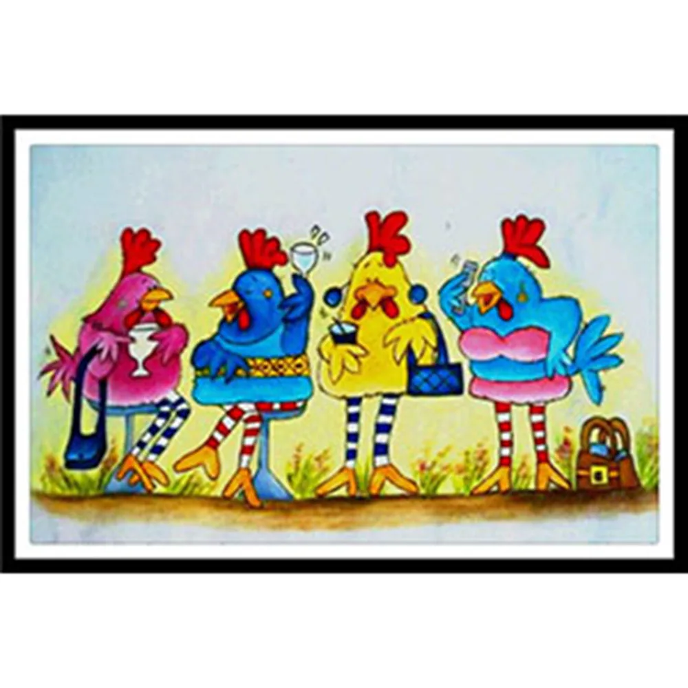 DIY-5D-Diamond-Painting-Cartoon-Pink-Chick-Cross-Stitch-Diamond-Embroidered-Mosaic-Picture-as-a-Gift (2)