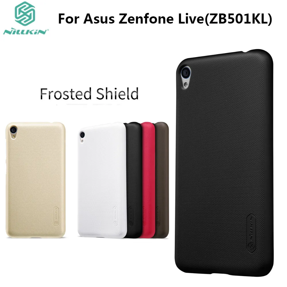 Чехол для Asus Zenfone Live ZB501KL чехол NILLKIN с матовым защитным покрытием пластиковый