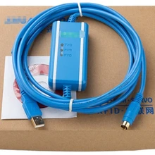USB-SC09-FX+ кабель с изоляцией подходит Mitsubishi FX все серии PLC Кабель для программирования адаптер с 2-летняя гарантия