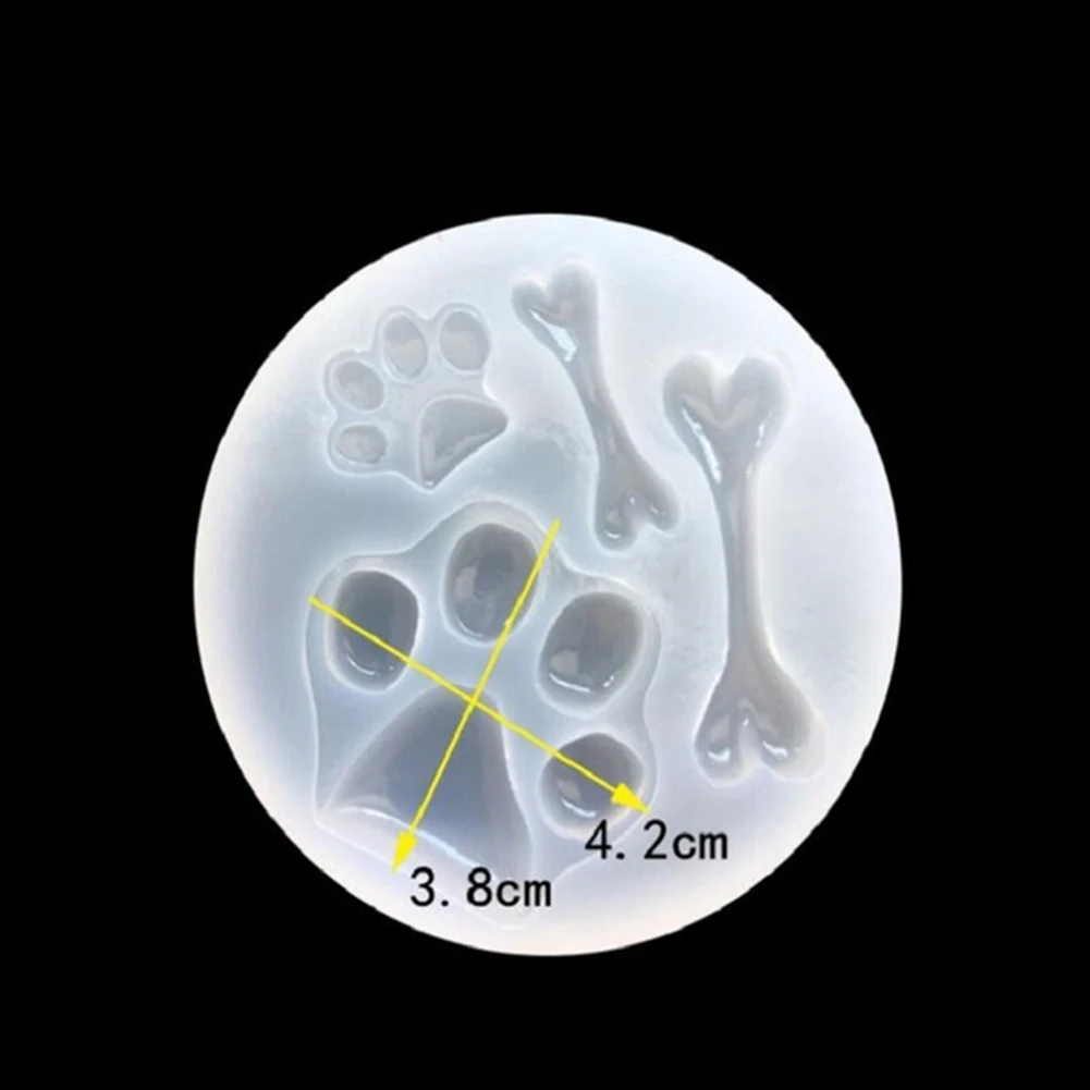 Лапа кость Корона сердце форма эпоксидной смолы силиконовые формы DIY ювелирных изделий Декор