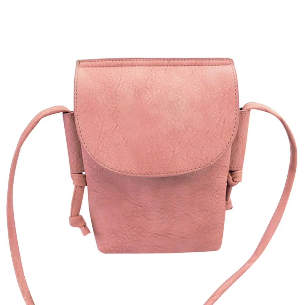 

Fashion Vintage Women Bag Mini Mobile Phone bag Nubuck Matte Leather Women Messenger bag Mini Crossbody Bag Bolsa Feminina